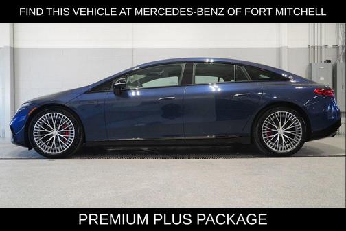 Twilight Blue Metallic 2025 Mercedes-Benz AMG EQS 4MATIC