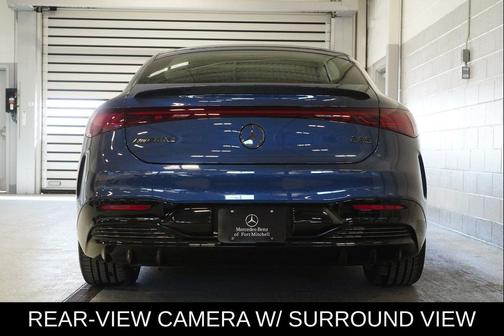 Twilight Blue Metallic 2025 Mercedes-Benz AMG EQS 4MATIC