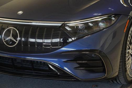 Twilight Blue Metallic 2025 Mercedes-Benz AMG EQS 4MATIC
