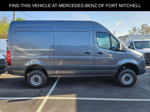 Selenite gray metallic 2026 Mercedes-Benz Sprinter 2500 Standard Roof