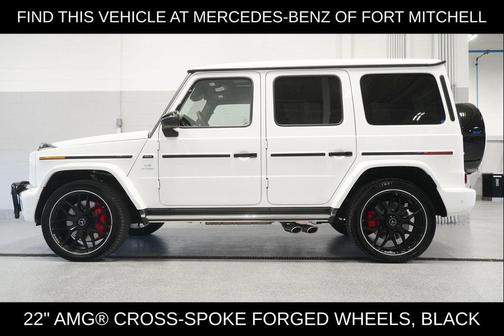 Polar White 2025 Mercedes-Benz AMG G 63 G 63 AMG