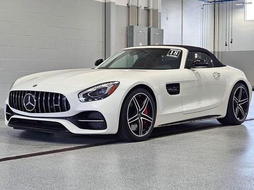 Diamond White 2018 Mercedes-Benz AMG GT C