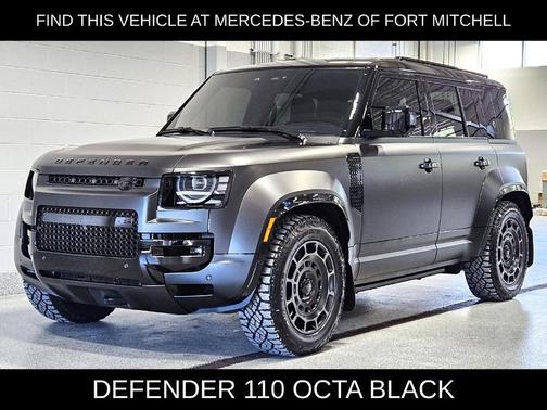 Narvik Black 2026 Land Rover Defender P635 OCTA Black