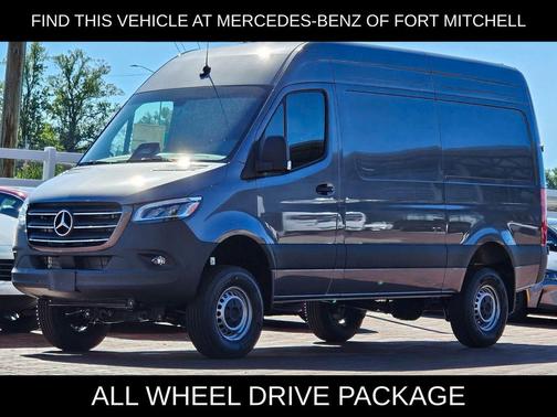 Selenite gray metallic 2025 Mercedes-Benz Sprinter 2500 Standard Roof