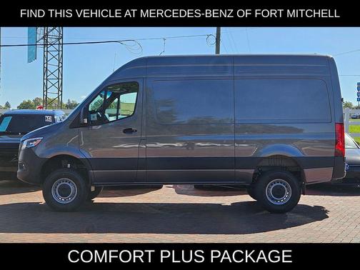 Selenite gray metallic 2025 Mercedes-Benz Sprinter 2500 Standard Roof