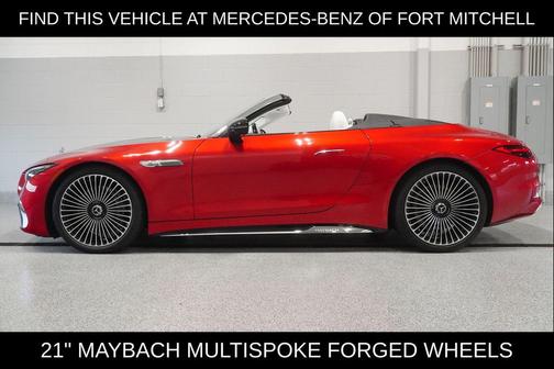 MANUFAKTUR garnet red metallic (Red Ambiance) 2026 Mercedes-Benz Maybach SL 680 Monogram Series 4MATIC