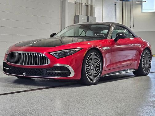 MANUFAKTUR garnet red metallic (Red Ambiance) 2026 Mercedes-Benz Maybach SL 680 Monogram Series 4MATIC