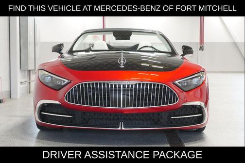 MANUFAKTUR garnet red metallic (Red Ambiance) 2026 Mercedes-Benz Maybach SL 680 Monogram Series 4MATIC