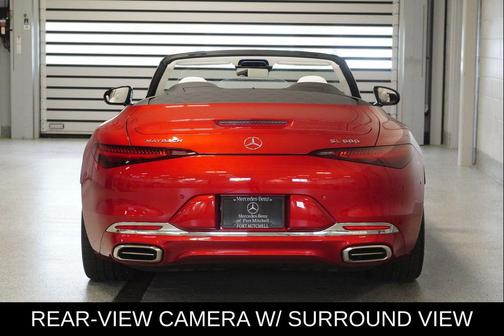 MANUFAKTUR garnet red metallic (Red Ambiance) 2026 Mercedes-Benz Maybach SL 680 Monogram Series 4MATIC