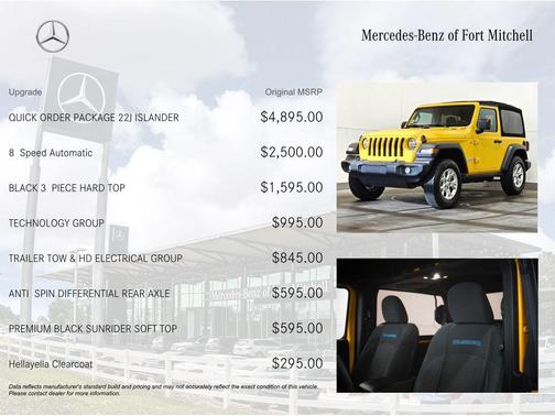 2021 Jeep Wrangler Islander 4X4