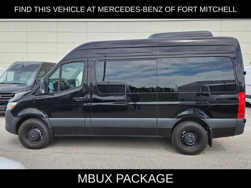 Jet Black 2025 Mercedes-Benz Sprinter 2500 Standard Roof