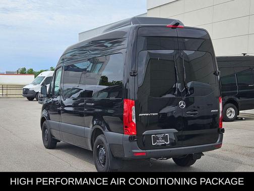 Jet Black 2025 Mercedes-Benz Sprinter 2500 Standard Roof