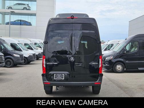 Jet Black 2025 Mercedes-Benz Sprinter 2500 Standard Roof