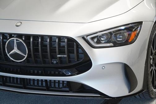 Cirrus Silver Metallic 2025 Mercedes-Benz AMG GT 63 S E Performance 4-Door