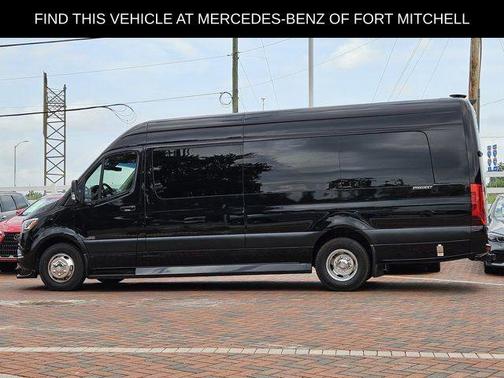 Obsidian Black Metallic 2024 Mercedes-Benz Sprinter 3500XD High Roof