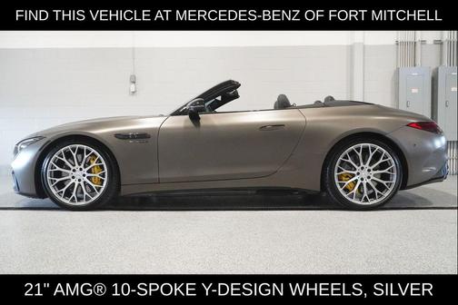 Monza Grey Magno 2022 Mercedes-Benz AMG SL 55 Base