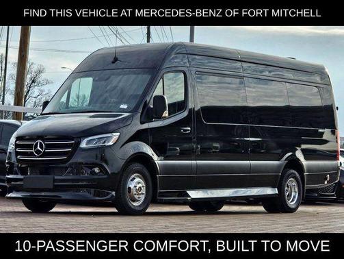 Obsidian Black Metallic 2024 Mercedes-Benz Sprinter 3500XD High Roof