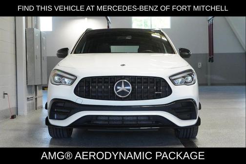 Digital White Metallic 2022 Mercedes-Benz AMG GLA 45 Base 4MATIC