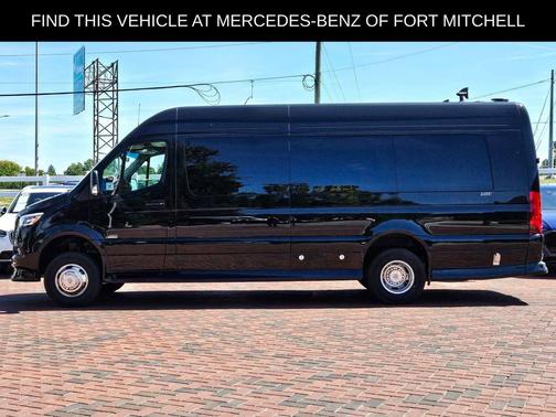 Obsidian Black Metallic 2025 Mercedes-Benz Sprinter 3500XD High Roof