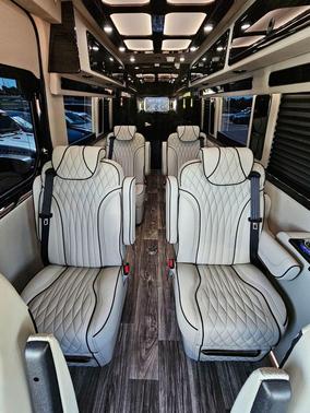 Obsidian Black Metallic 2025 Mercedes-Benz Sprinter 3500XD High Roof