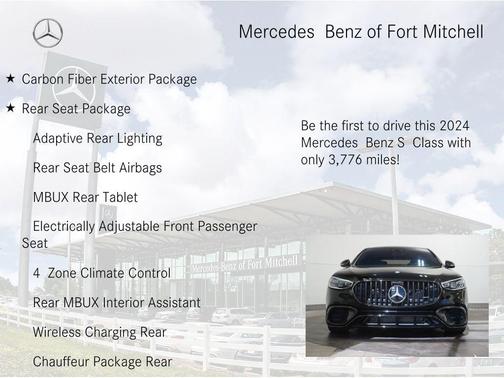 2024 Mercedes-Benz AMG S 63 E 4MATIC