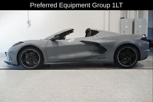 Sea Wolf Gray Tricoat 2025 Chevrolet Corvette Stingray w/1LT
