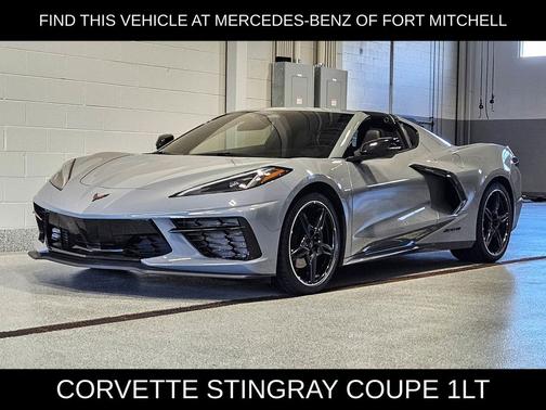 Sea Wolf Gray Tricoat 2025 Chevrolet Corvette Stingray w/1LT