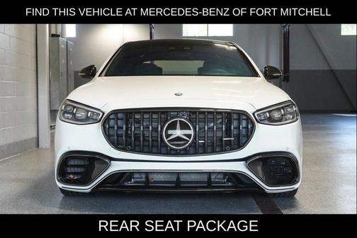 MANUFAKTUR Moonlight White Metallic 2024 Mercedes-Benz AMG S 63 E 4MATIC