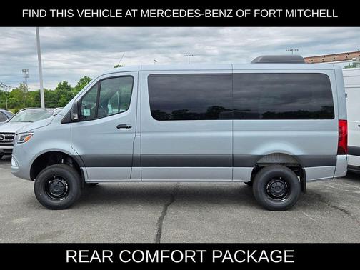 High-tech silver metallic 2026 Mercedes-Benz Sprinter 2500 Standard Roof