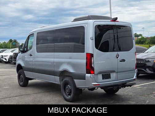 High-tech silver metallic 2026 Mercedes-Benz Sprinter 2500 Standard Roof
