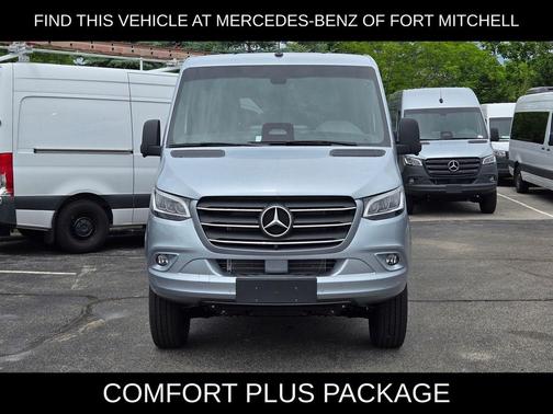 High-tech silver metallic 2026 Mercedes-Benz Sprinter 2500 Standard Roof