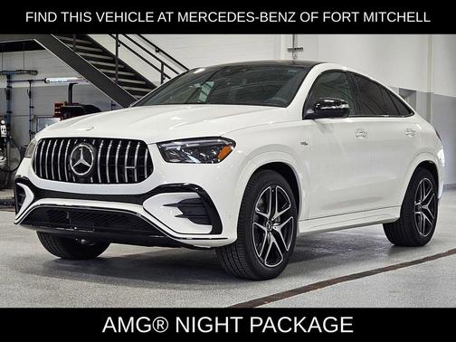 Polar White 2026 Mercedes-Benz AMG GLE 53 4MATIC+ Coupe