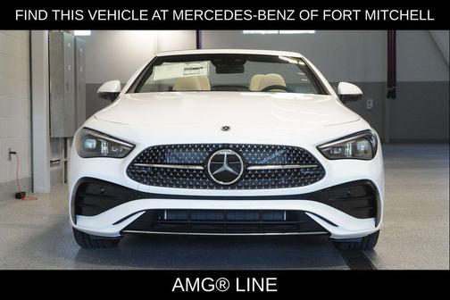 MANUFAKTUR Moonlight White Metallic 2026 Mercedes-Benz CLE 300 4MATIC Cabriolet