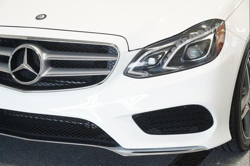 Polar White 2015 Mercedes-Benz E-Class 4MATIC