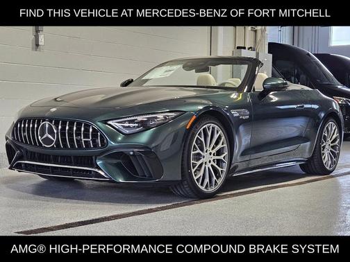 MANUFAKTUR exclusive jade green metallic 2026 Mercedes-Benz AMG SL 55 Base