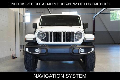 Bright White Clearcoat 2024 Jeep Wrangler 4-Door Sahara 4x4