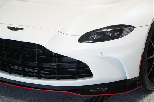 Morning Frost White 2023 Aston Martin Vantage V12 Coupe