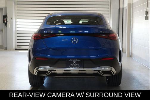 Starling Blue Metallic 2026 Mercedes-Benz GLC 300 4MATIC Coupe