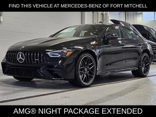 Obsidian Black Metallic 2026 Mercedes-Benz AMG GT 43 4-Door