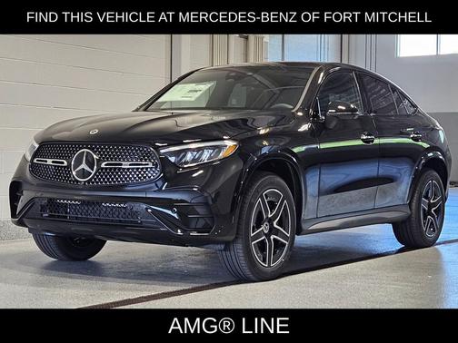 Black 2026 Mercedes-Benz GLC 300 4MATIC Coupe
