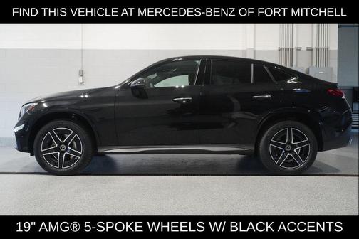 Black 2026 Mercedes-Benz GLC 300 4MATIC Coupe