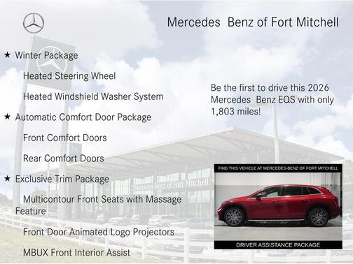 MANUFAKTUR Patagonia Red Metallic 2026 Mercedes-Benz EQS 550 550 SUV