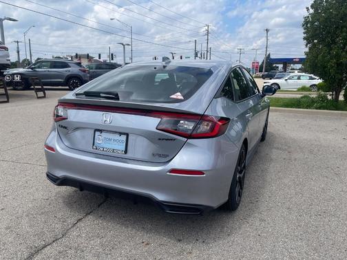 Solar Silver Metallic 2026 Honda Civic Sport