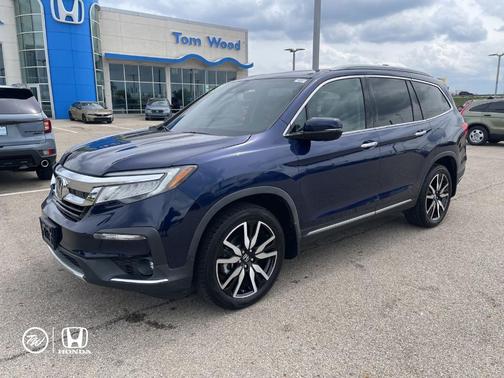 Obsidian Blue Pearl 2022 Honda Pilot Elite