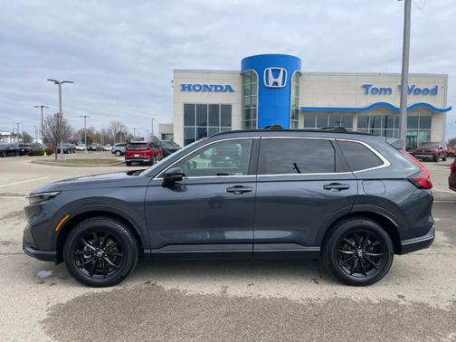 Meteorite Gray Metallic 2024 Honda CR-V Hybrid Sport-L