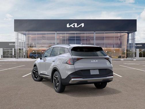 Wolf Gray 2027 Kia Sportage Hybrid SX Turbo