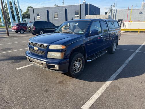 blue 2009 Chevrolet Colorado LT Extended Cab