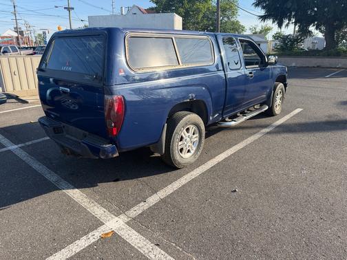 blue 2009 Chevrolet Colorado LT Extended Cab
