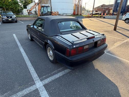 Black 1987 Ford Mustang GT