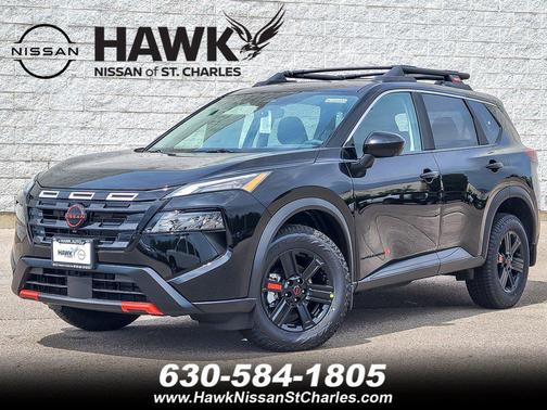 Super Black 2026 Nissan Rogue Rock Creek